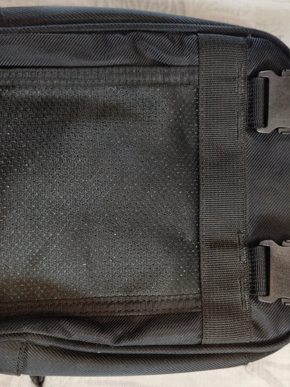 Eddie Bauer Black Compact Messenger Crossbody Bag